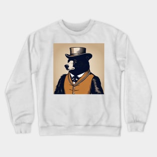 He's A Very Debonair Bear Crewneck Sweatshirt